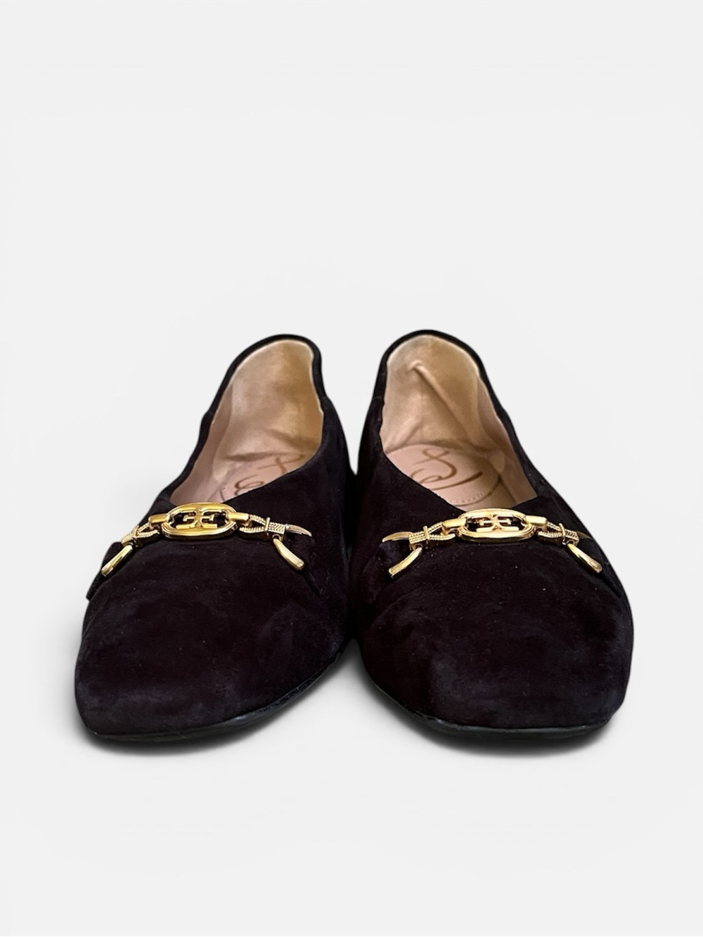 Sam Edelman Kimmi Snip-Toe Tailored Flats in Black Size 6 1/2 - Picture 5 of 11
